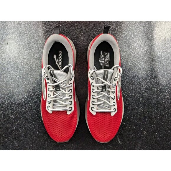 Brooks Revel 6 Road Running Shoes Red Gray Black 110398 Men's Size 10.5 NEW - Picture 6 of 8
